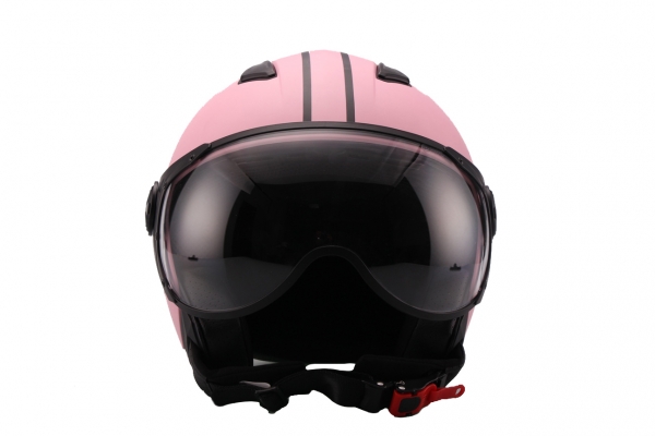 Helm VITO JET MODA - matt-rosa